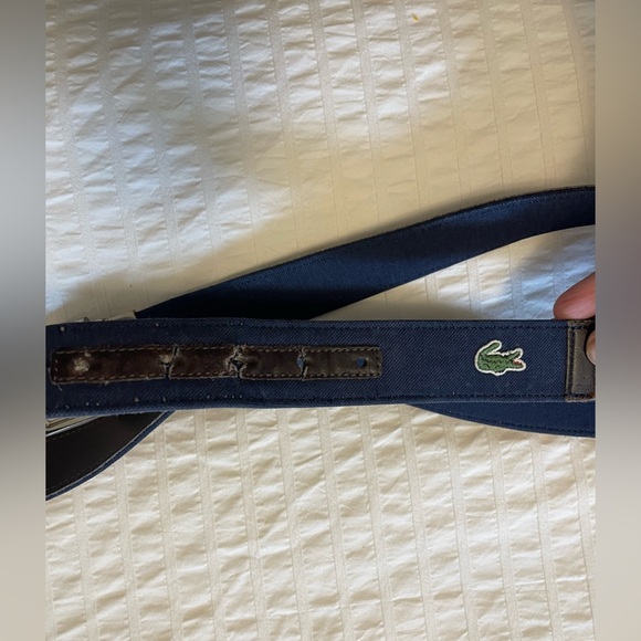 LACTOSE-
perforated-detail reversible belt - Picture 3 of 4